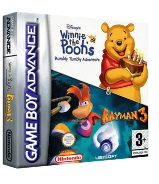 rom Winnie the Pooh's Rumbly Tumbly Adventure & Rayman 3